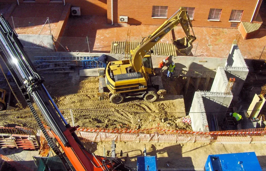 obra edificación residencial